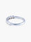 Bague Demi Alliance Or Gris 58 Facettes