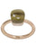 Bague 55 BAGUE POMELLATO NUDO QUARTZ CITRON PM 58 Facettes 080551
