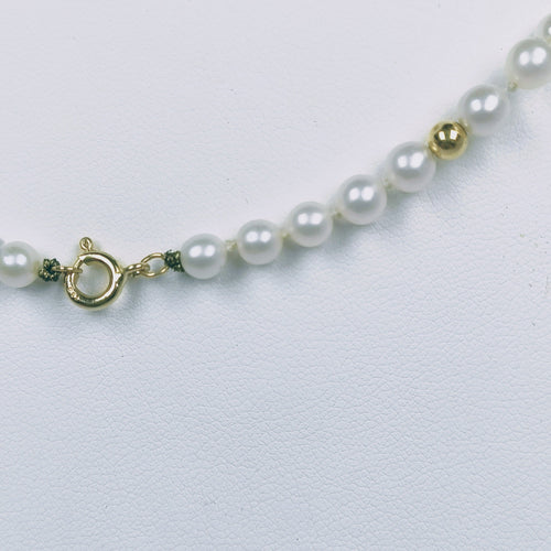 Collier Collier Or Perles de Culture 58 Facettes 20400000472