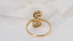 Bague 54.5 Bague Toi et moi en or bicolore et diamants 58 Facettes 31140