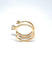 Bague Bague en or jaune et diamants forme poire 58 Facettes