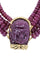Collier COLLIER 4 RANGS RACINES DE RUBIS 58 Facettes 070161