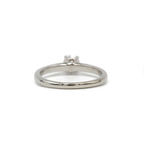 Bague 54 Bague Solitaire Or blanc Diamant 58 Facettes 240049R