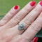 Bague 53 Bague Art Déco platine or blanc diamants 58 Facettes 2334