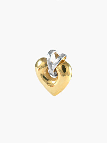 Pendentif Pendentif Petit coeur bombé 58 Facettes