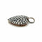 Pendentif Pendentif cœur diamant or argent 58 Facettes