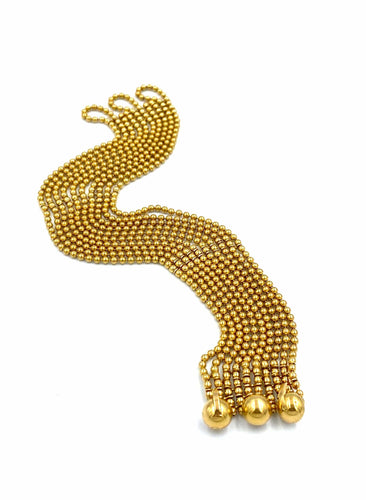 Bracelet Cartier. Bracelet Draperie or jaune 18K 58 Facettes