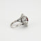 Bague 49.5 Bague marguerite, grenat, diamants 58 Facettes