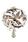 Broche BROCHE ART-NOUVEAU DIAMANTS 58 Facettes 055301