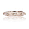 Bague 54 Bague or blanc satiné diamants 58 Facettes ANSETAB-54