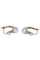 Boucles d'oreilles DORMEUSES DIAMANTS ART-NOUVEAU 58 Facettes 081691