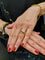 Bague 54 BAGUE MODERNE RUBIS ET DIAMANTS 58 Facettes 063001