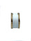 Bague 54 BVLGARI. Collection BZero 1, alliance or rose 18K et céramique 58 Facettes