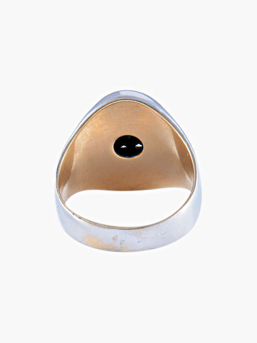 Bague Bague Chevalière  Diamants Or Gris 58 Facettes