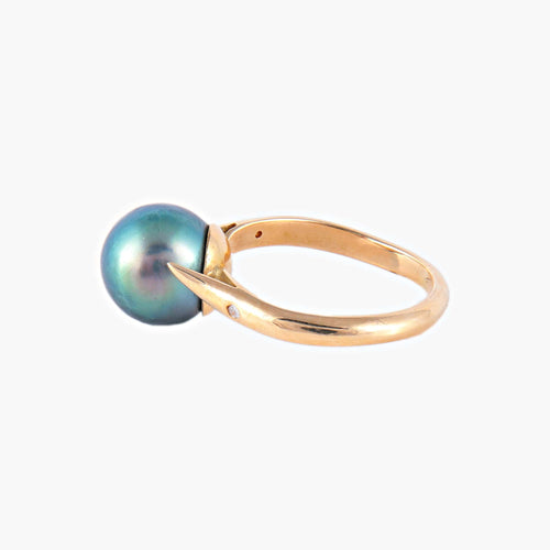 Bague 57 Bague Perle de Tahiti 58 Facettes