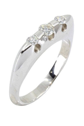 Bague BAGUE JARRETIÈRE DIAMANTS 58 Facettes
