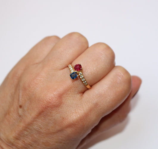 Bague 54 Bague Toi et Moi 58 Facettes 410