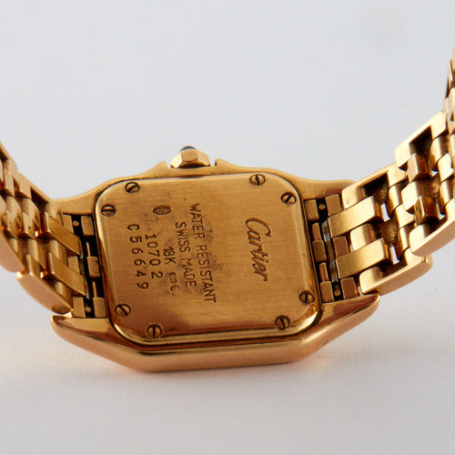 Montre CARTIER- Montre Panthère or jaune 58 Facettes