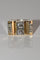 Bague Bague Tank Diamants Taille Rose 58 Facettes 519