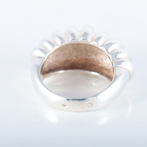 Bague 51 Bague Hermès godronnée 58 Facettes 8400