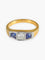 Bague 54 Bague Jarretière Saphirs et Diamants 58 Facettes