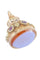 Pendentif PENDENTIF SCEAU NAPOLÉON III CORNALINE 58 Facettes 063301