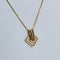Pendentif Pendentif géométrique Or jaune Rubis Diamants 58 Facettes