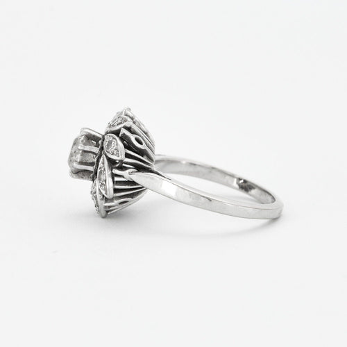 Bague 51 Bague Fleur Diamants 58 Facettes 230455