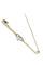 Broche BROCHE BARRETTE ANCIENNE PERLE ET DIAMANTS 58 Facettes 047860