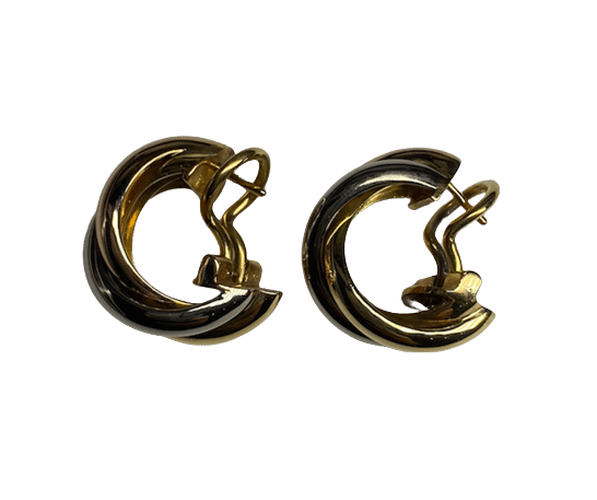 Boucles d'oreilles CARTIER - BOUCLES D'OREILLES TRINITY OR 18K 58 Facettes