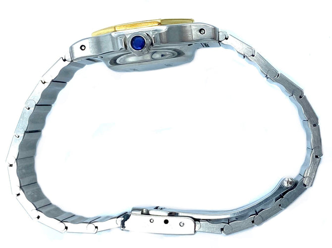 Montre CARTIER. Montre Santos dame automatique 58 Facettes