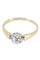 Bague 53 SOLITAIRE ANCIEN DIAMANT 0.27 CARAT 58 Facettes 054331
