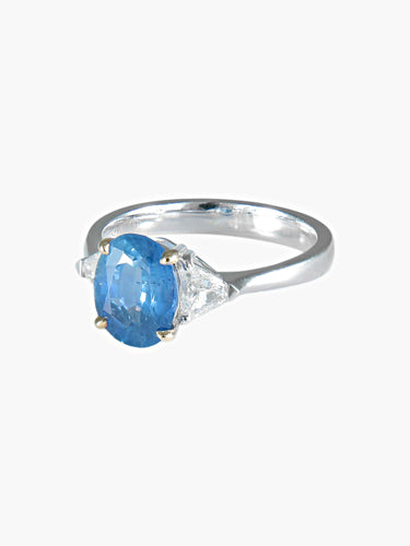 Bague 52 Bague Saphir et Diamants 58 Facettes