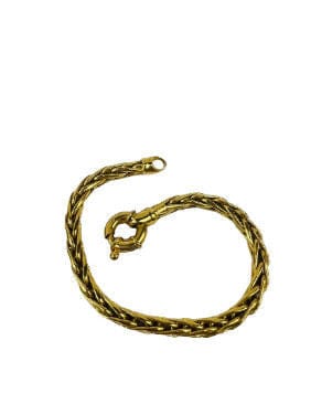 Bracelet Bracelet Maille Palmier Or 58 Facettes 20400000758