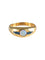 Bague Bague Jonc Opale Saphirs 58 Facettes