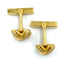 Boutons de manchette Tiffany’s & Co. Boutons de manchette or jaune et diamants 58 Facettes