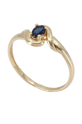 Bague 49 Bague moderne, saphir 58 Facettes 063911
