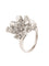 Bague 54 Bague en or blanc et diamants 58 Facettes