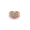 Bague Bague Motif Coeur en Or Jaune et Diamants 58 Facettes