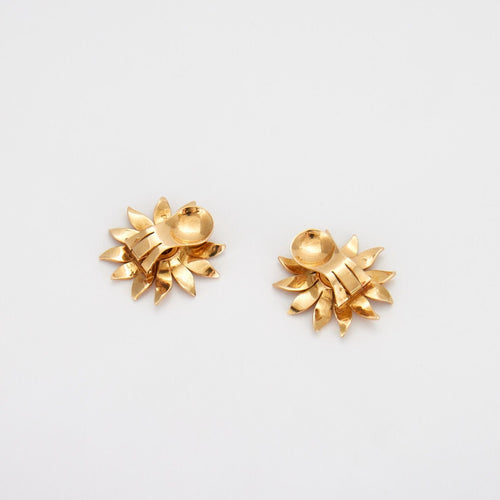 Boucles d'oreilles Boucles d'oreilles en Or jaune, grenats 58 Facettes