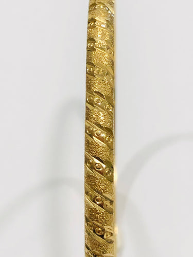 Bracelet Bracelet jonc ciselé 58 Facettes