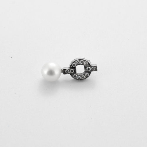 Boucles d'oreilles CARTIER – Boucles d'oreilles Himalaya Perles Diamants 58 Facettes