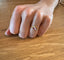 Bague 58.5 Bague or diamants Rubis 58 Facettes
