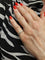 Bague 49 ALLIANCE OR BLANC & DIAMANTS 58 Facettes 067071
