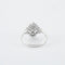 Bague 54 Bague en or blanc & diamants 58 Facettes