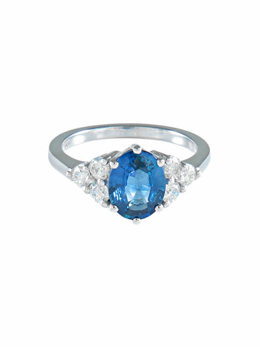 Bague 52 BAGUE SAPHIR ET DIAMANTS 58 Facettes 418 50058