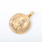 Pendentif Pendentif médaille religieuse Maria or jaune 58 Facettes 2790