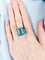 Bague 54.5 Bague Aigue-marine 58 Facettes