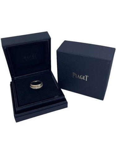 Bague 61 BAGUE "POSSESSION" PIAGET MODÈLE LARGE 58 Facettes 057871