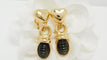 Boucles d'oreilles 4.5cm Boucles d'oreilles en or jaune et tourmalines 58 Facettes 32263